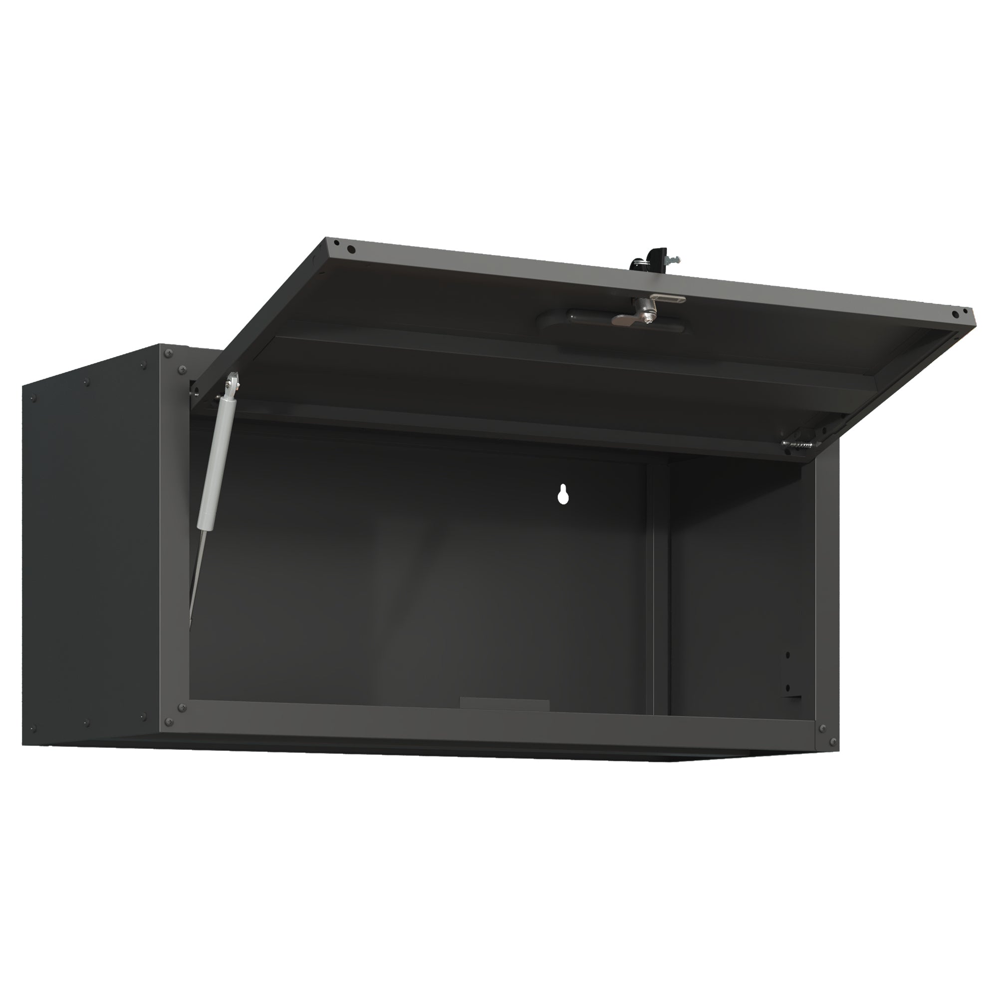 Heavy Duty Wall Mounted Tool Storage Cabinet – Steel Metal Garage Cabinet for Workshop, Assembly Required