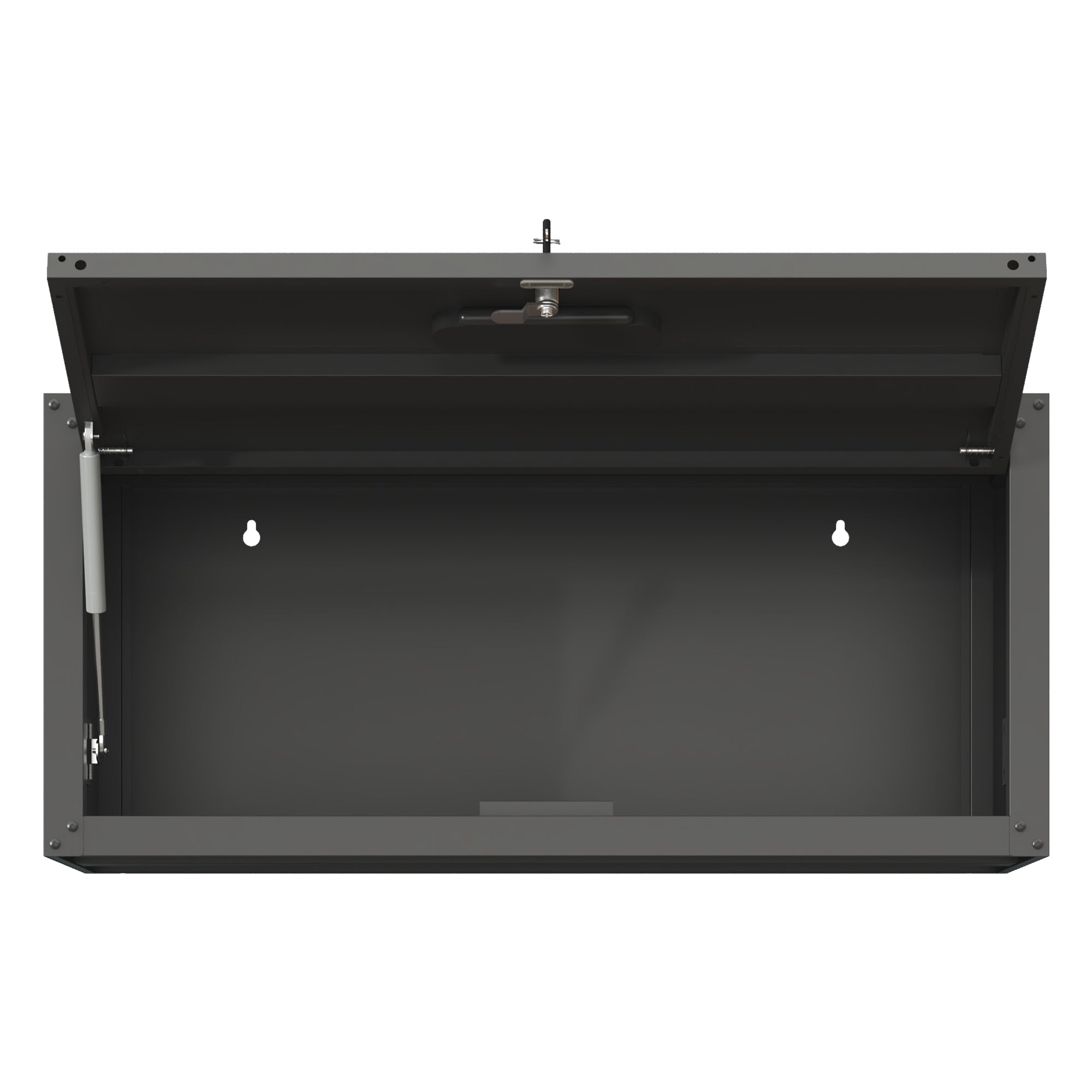 Heavy Duty Wall Mounted Tool Storage Cabinet – Steel Metal Garage Cabinet for Workshop, Assembly Required