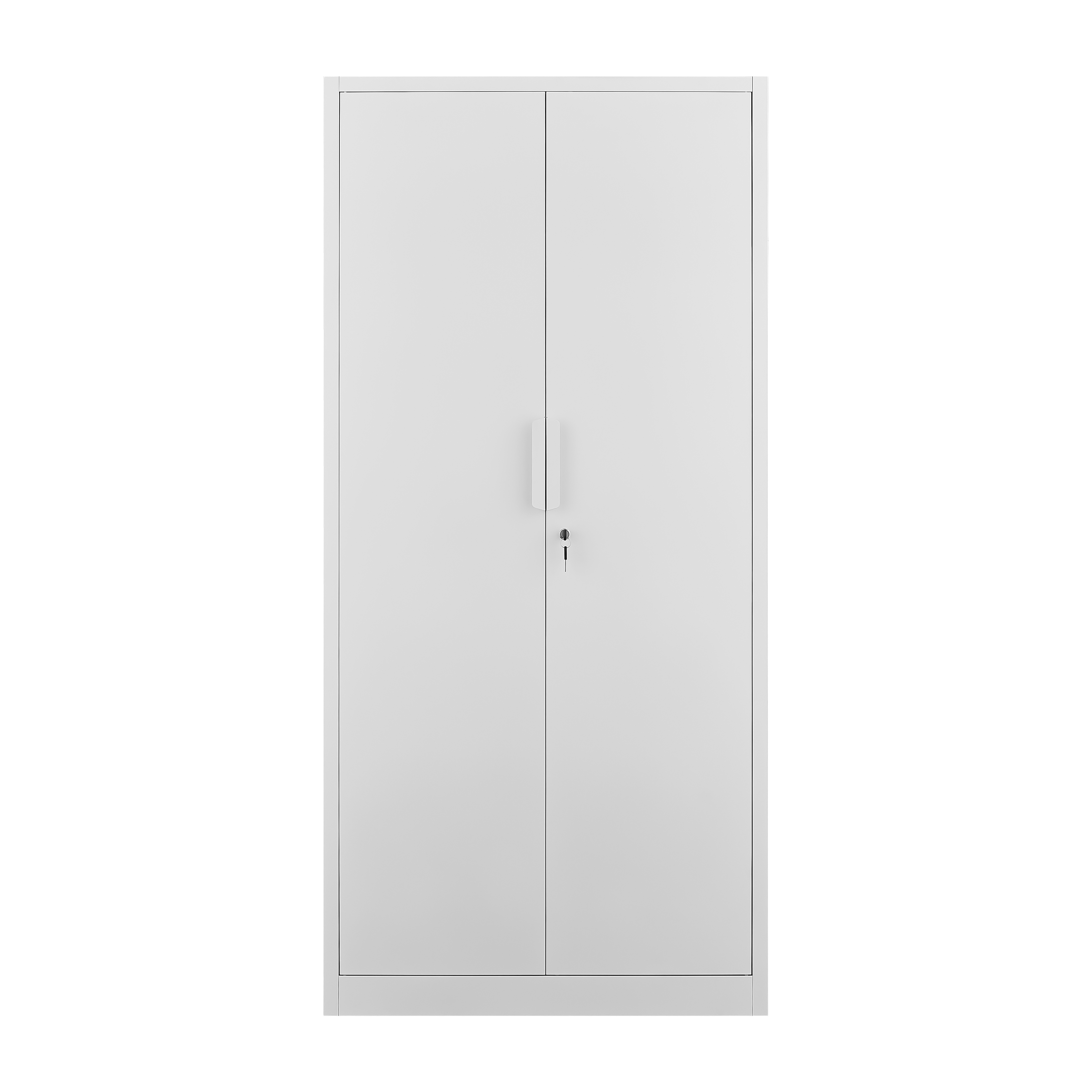 70-Inch 2-Door File Cabinet with Lock, 4 Adjustable Shelves, Heavy-Duty Steel Construction, for Commercial Office, Home Office, Legal Size & Letter File Storage, Organization Cabinet
