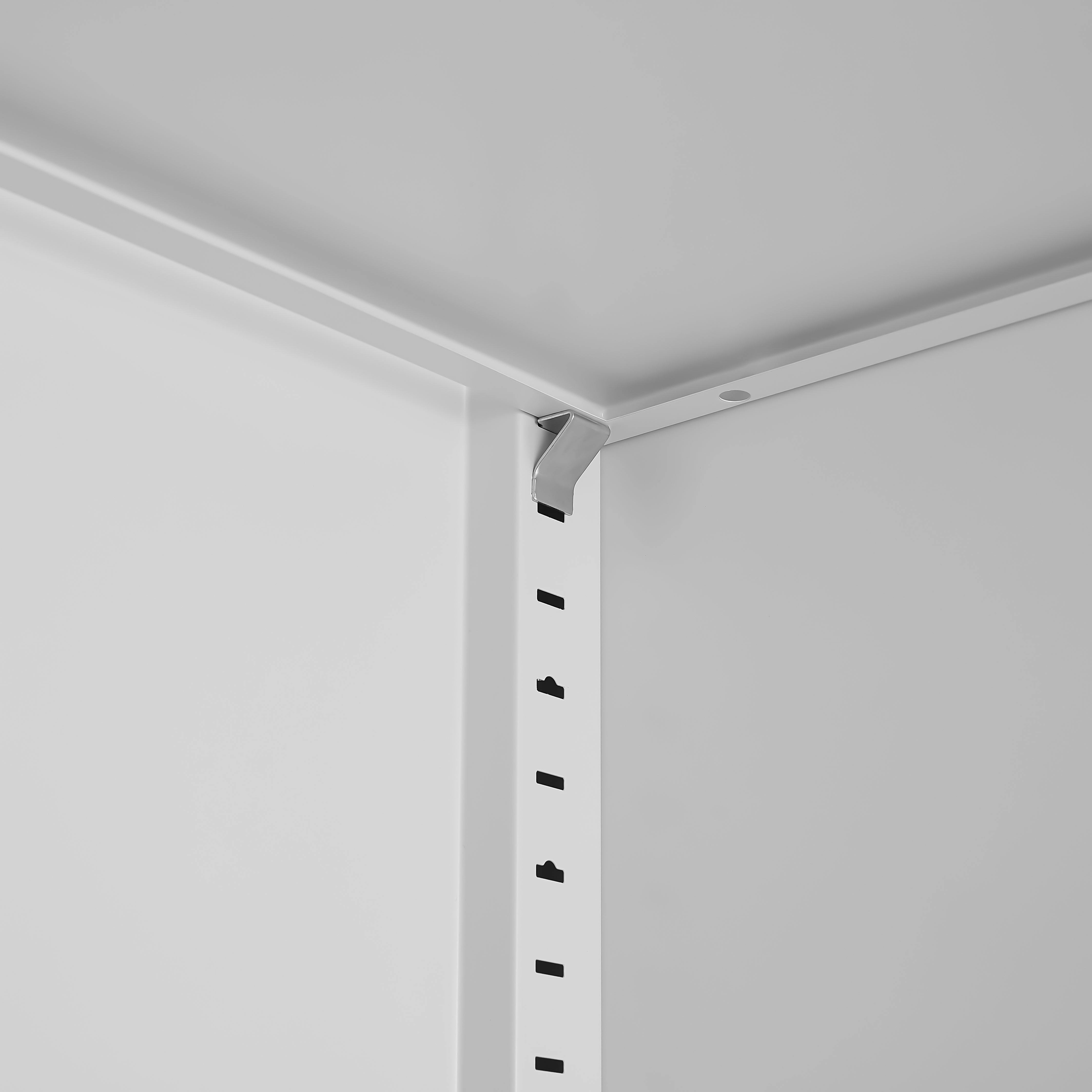 72-Inch 2-Door File Cabinet with Lock, 4 Adjustable Shelves, Heavy-Duty Steel Construction, for Commercial Office, Home Office, Legal Size & Letter File Storage, Organization Cabinet
