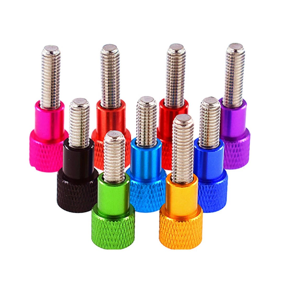 M3 Knurled Thumb Screws – Stainless Steel & Aluminum Alloy Hand Grip Knob Bolts - HomeDIYer