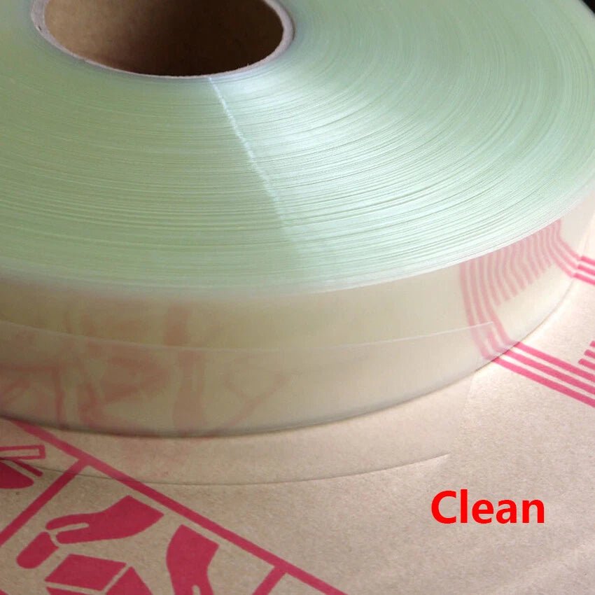 Large Diameter PVC Heat Shrink Tubing Battery Sleeve Wrap 110–150mm Flat Width - HomeDIYer