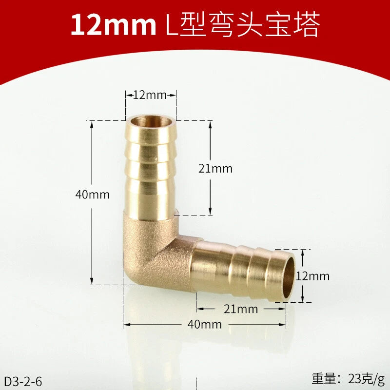 Brass Reducing Hose Fittings – Straight, L, T & Y Connectors for Gas & Air Tube