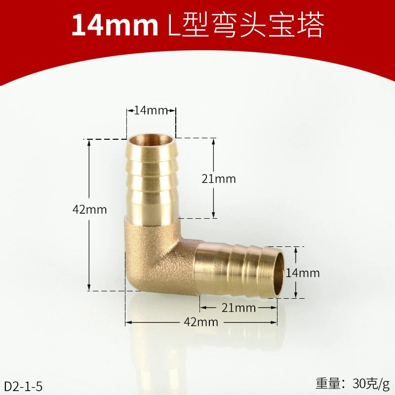 Brass Reducing Hose Fittings – Straight, L, T & Y Connectors for Gas & Air Tube