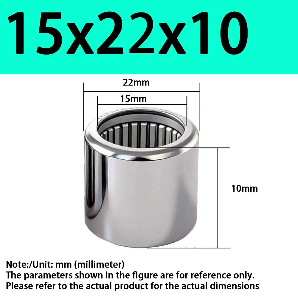 INA HK0306~HK1410 Needle Roller Bearings ID 3/4/5/6/7/8~40mm Bearing Steel