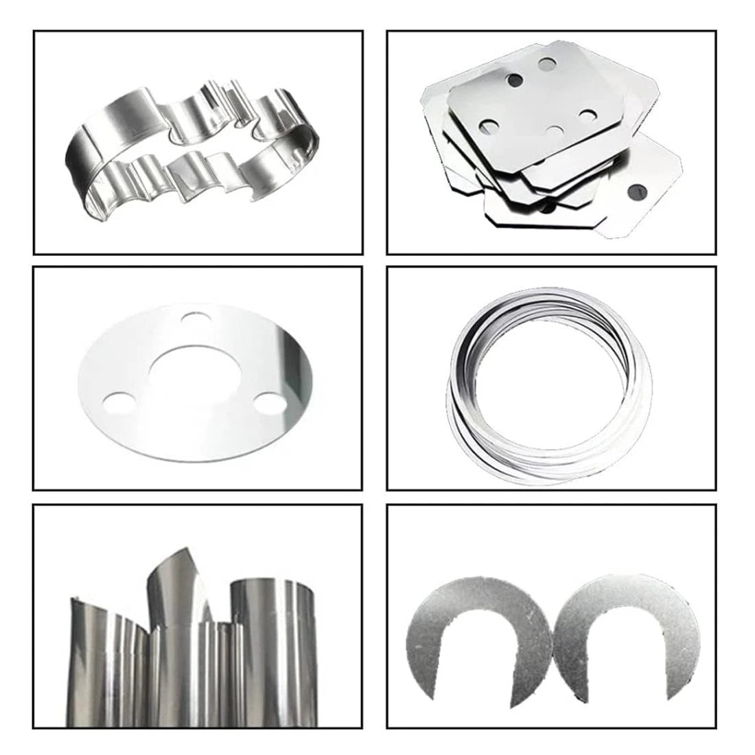 Titanium Foil Plate Sheet TA1/TC4 0.01mm~0.6mm Thick Metal Sheet Foil Band Roll