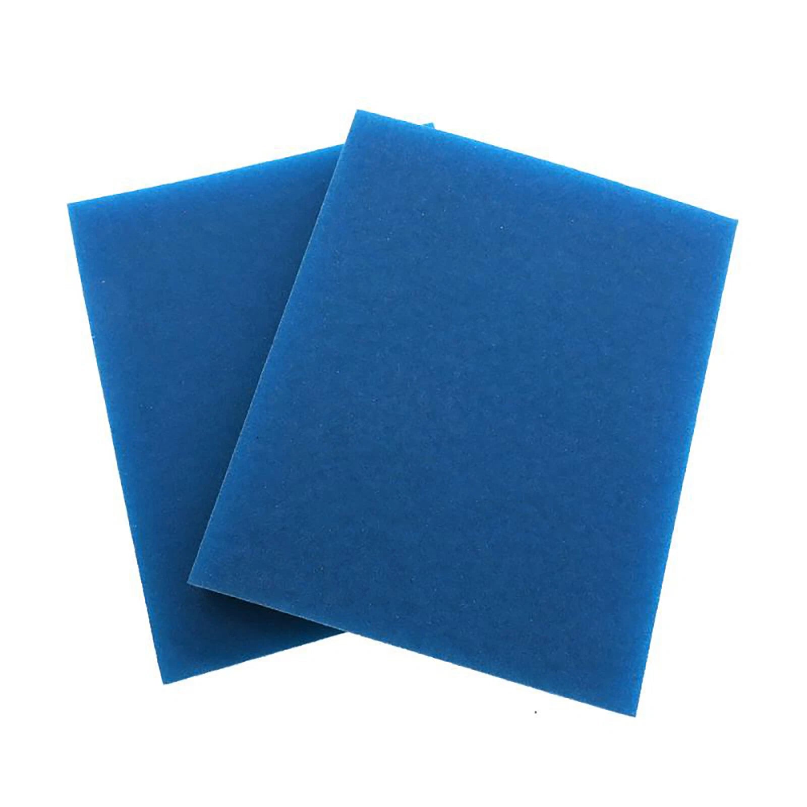 Blue Double‑Sided Foam Sanding Blocks — P100 to P240 Grit Wet & Dry Sponge Pads for Wood Metal Auto