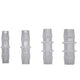 Straight Barbed Hose Joiner — Plastic Connector for Air, Fuel & Water Lines