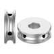 U-Grooved Pulley PU Belt Pulleys Aluminum For 4/5/6/8mm Width Belt OD 20mm-80mm