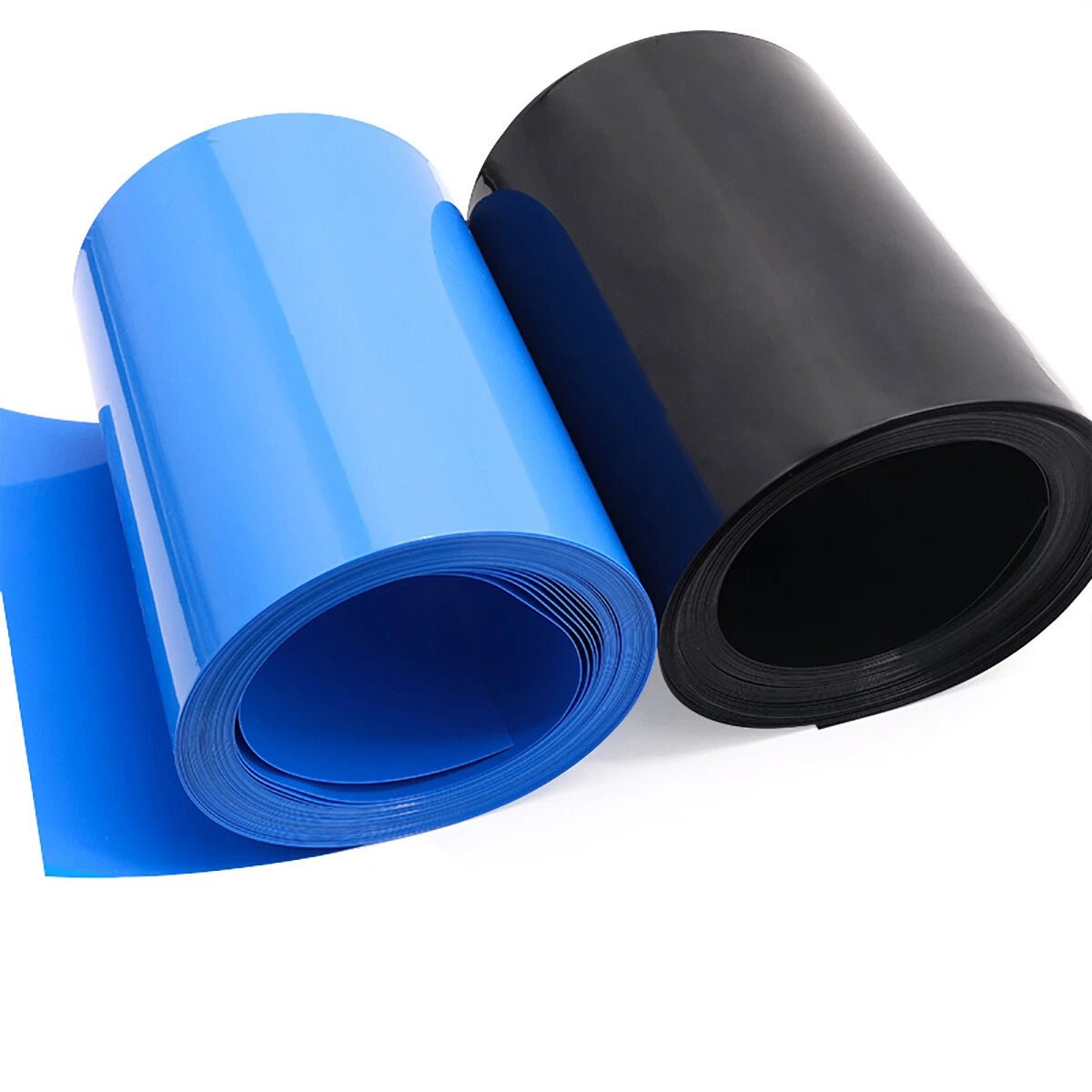 Large Diameter PVC Heat Shrink Tubing — Flat Width 150mm to 195mm for RC Battery Packs - HomeDIYer