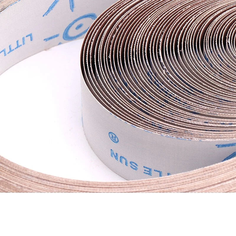 100x915mm 50x2100mm Sanding Belts — P80 to P600 Grit Aluminum Oxide for Metal Wood Surface Prep