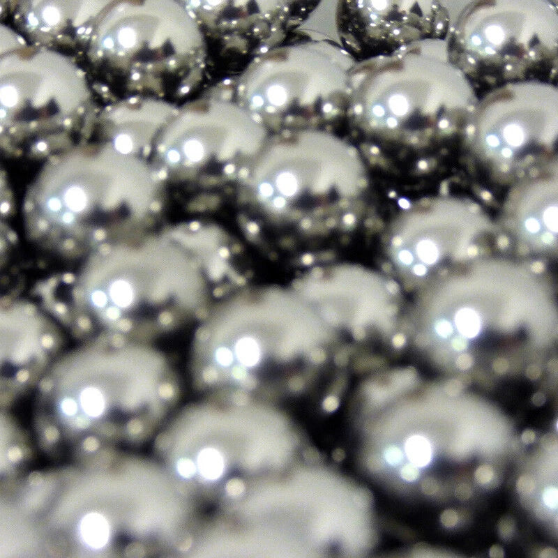 Solid Ball Bearing Carbon Steel Durable Ball Bearings Ø7mm-Ø120mm Drillable
