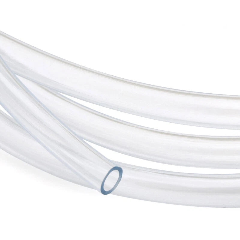 PVC Reinforced Braided Clear Hose — Flexible Heavy Duty Water & Oil Pipe