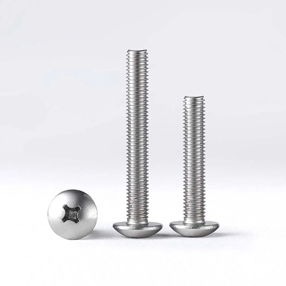 M2–M8 Stainless Steel Phillips Truss Head Machine Screws | 201 / 304 / 316 - HomeDIYer