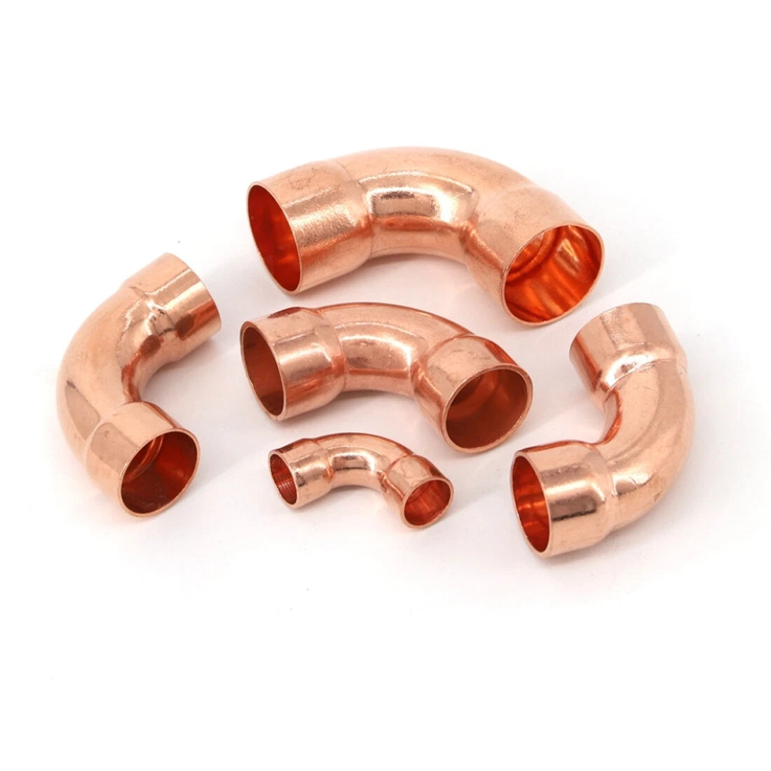 90° End Feed Elbow Copper Pipe Fitting | 6.35mm–159mm | Plumbing Bend