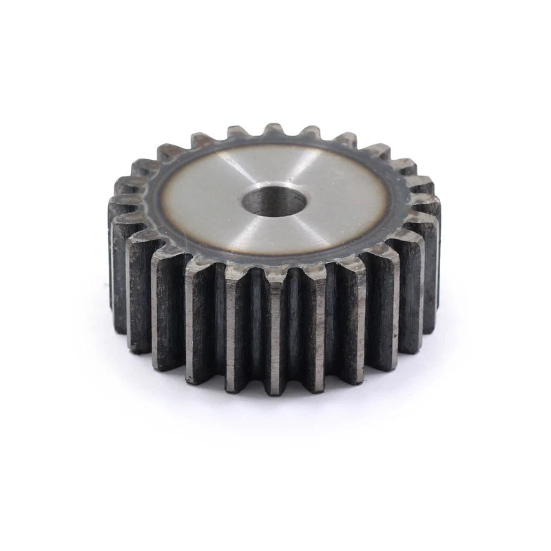 Spur Gear C45 Steel 12 Tooth - 160 Tooth Motor Pinion Flat 1M 1.5M 2M 2.5M 3M 4M