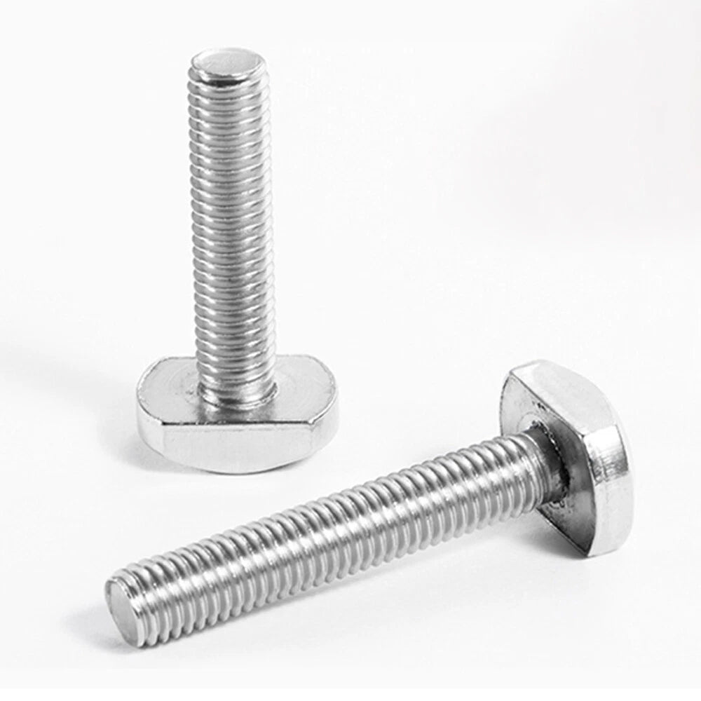 A2 Stainless Steel T - Slot Bolts | M5 M6 M8 M10 M12 | 12mm–70mm | T - Track Bolts - HomeDIYer