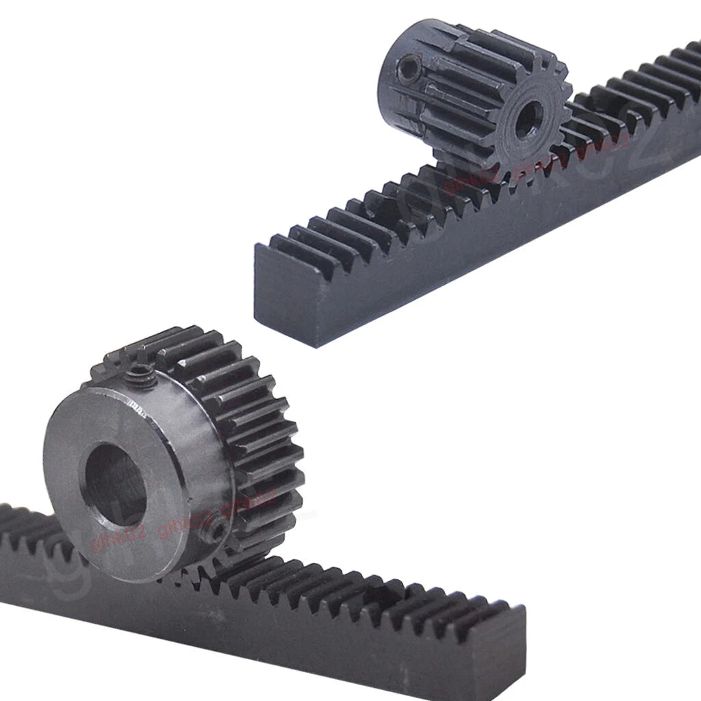 30T Mod1 Steel Pinion Gear With Set Screw 5-17mm Bore Straight Tooth Spur Gears