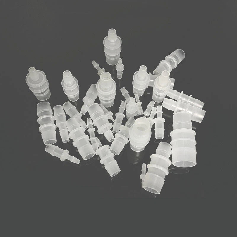 Plastic Straight Tube Joiner Connector — Hose Pipe Coupler 1.6mm to 19mm