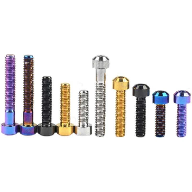 M5 M8 Titanium Socket Cap Head Torx Screws – Grade 10.9, Fully Threaded (10–60mm)