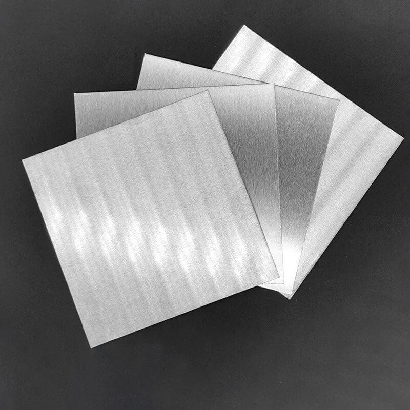 Aluminium Sheet Plate Flat — 1mm to 6mm Thick, Multiple Sizes