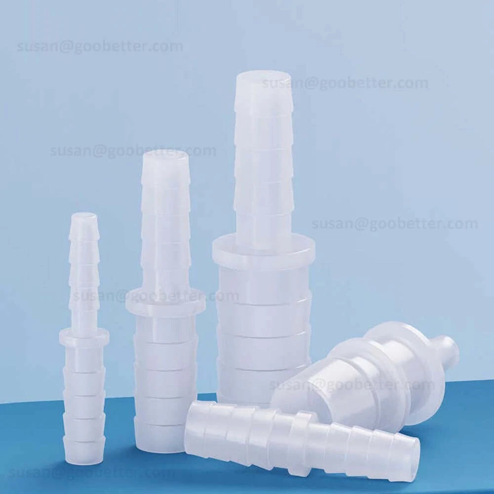 Straight Reducer Barbed Hose Connector — Plastic Joiner for Air & Water Tubing