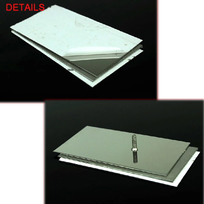 Thick 1mm-3mm 8K Mirror Stainless Steel Sheet Polished Bright Plate 100*100mm