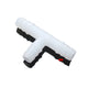 Plastic Tee Hose Joiner Barb T-Piece 3 Way Connector Pipe Fitting Air Fuel Water