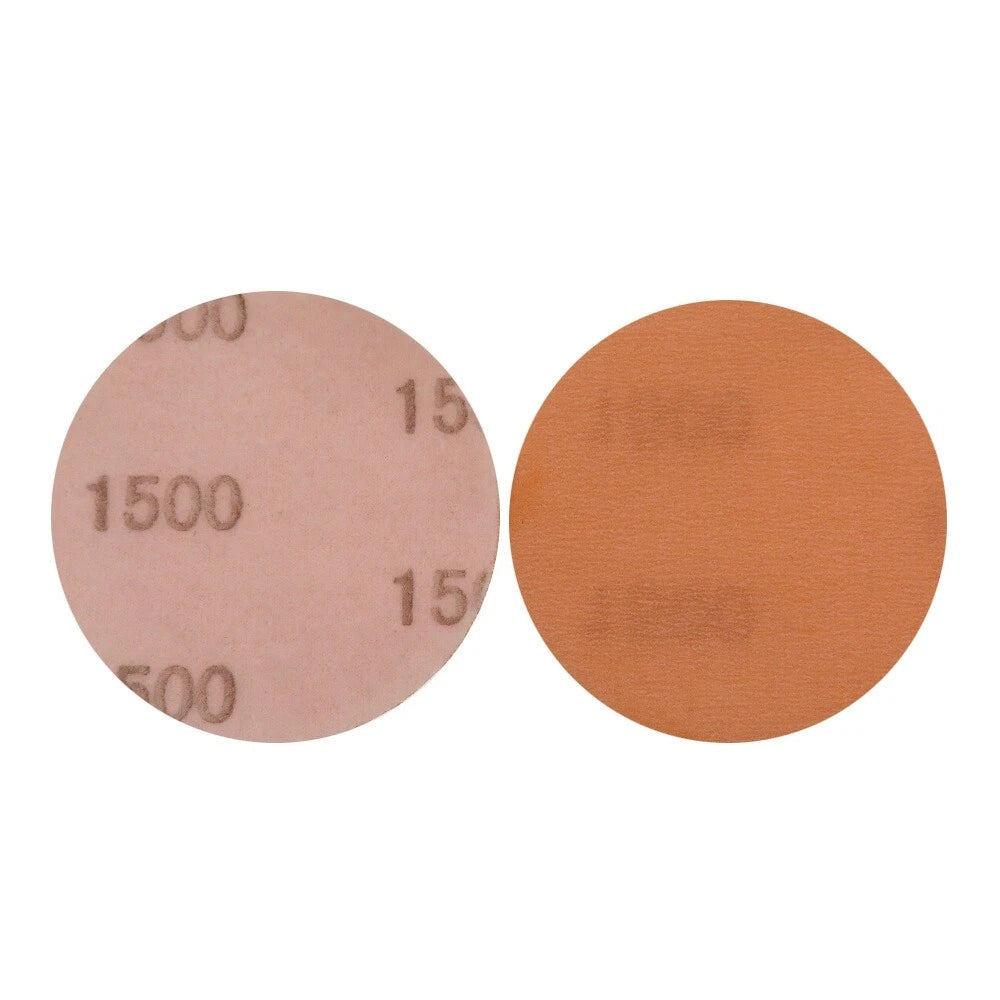 3 Inch 75mm FV Soft Sandpaper Wet And Dry Sanding Discs Polishing 600-5000 Grit