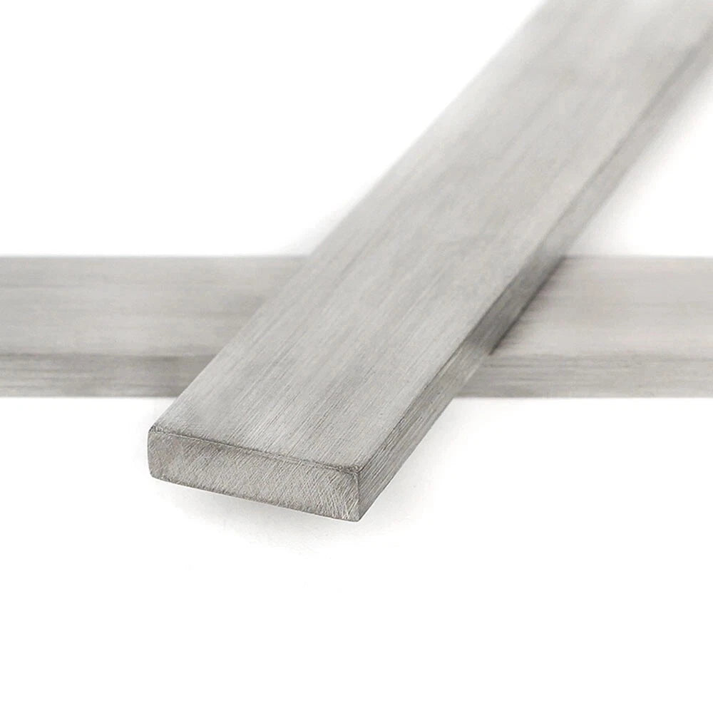 304 Stainless Steel Flat Bar Metal Plate Strip Width 10mm-80mm Thick 3mm to 20mm