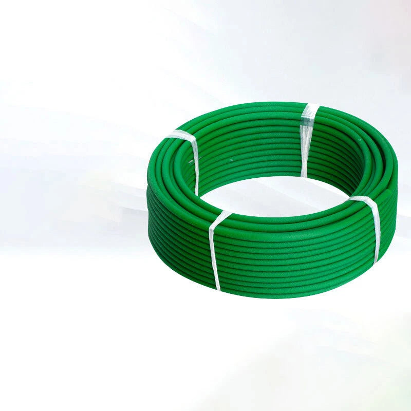 Polyurethane Round Drive Belt — 1.5mm to 20mm Diameter, Red & Green, Cut to Length