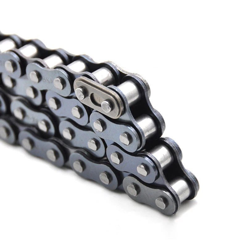 Simplex Roller Chain 10A 06B 08B 06C 08C Pitch 9.525 12.7 15.875mm Length 1.524M