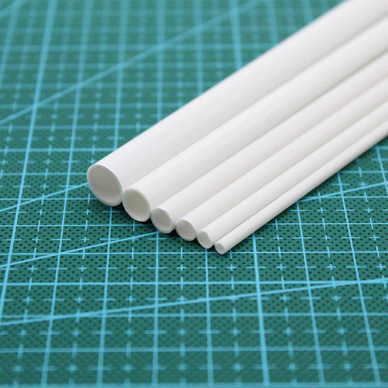 ABS Styrene Plastic Rods, Tubes & Bars for Scale Modeling and DIY Crafts