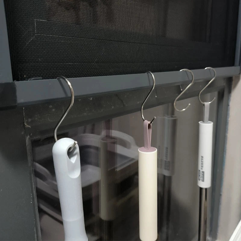 S-Hook Stainless Steel Metal S Shaped Hooks Clothes Hanger for Kitchen Bathroom