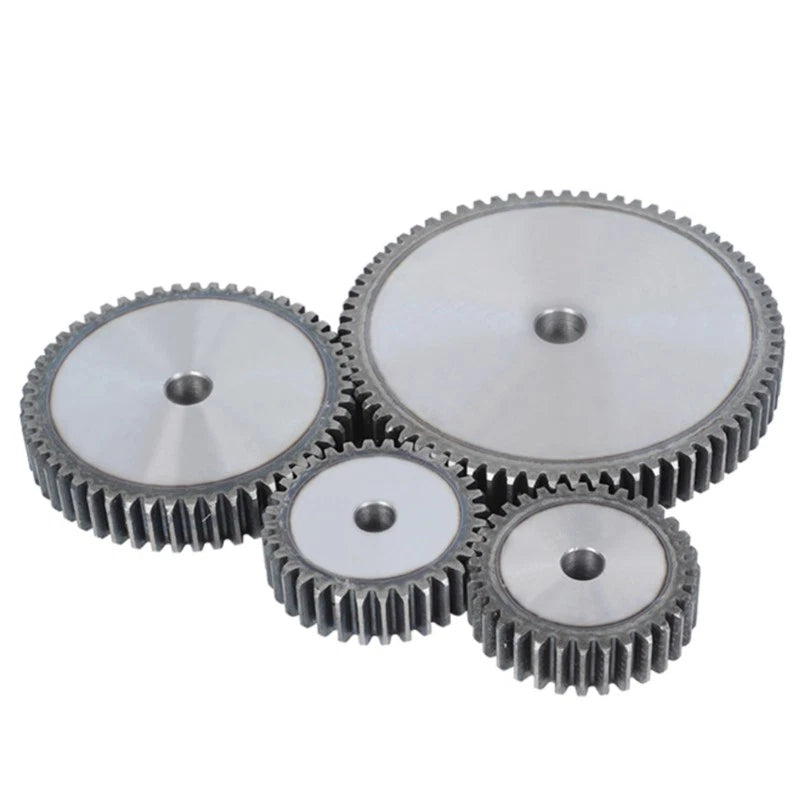 2Mod 2.5Mod 3Mod 4Mod 5Mod Flat Plain Straight Spur Gear 10-62 Teeth Pilot Bore