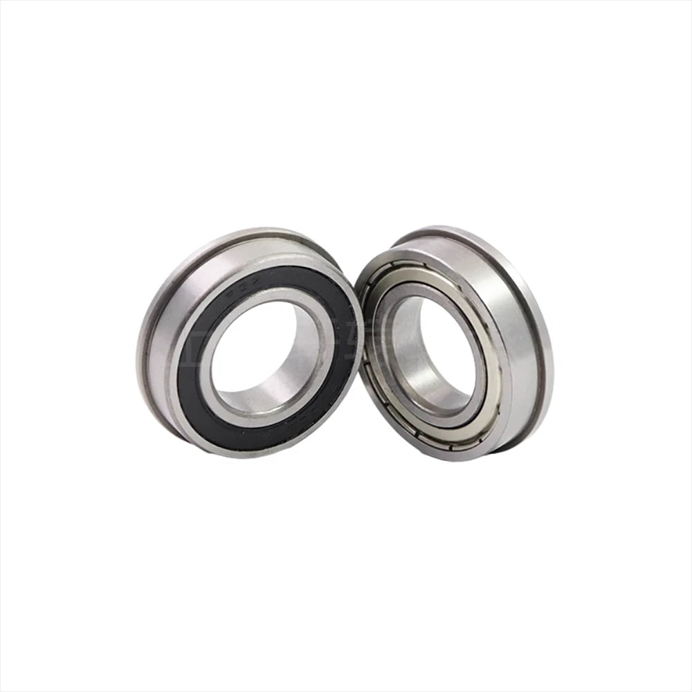Miniature Metal Flanged Bearings Double Shielded Ball Bearing ZZ Type ID 2mm-8mm