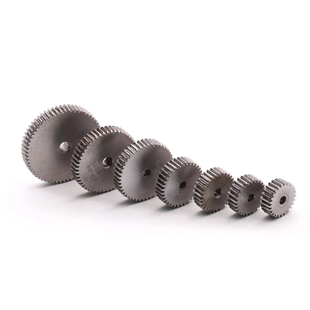 1Mod 12/13/14/15/16/17/18/20-150T Thickness 10mm Transmission Gear 45# Spur Gear