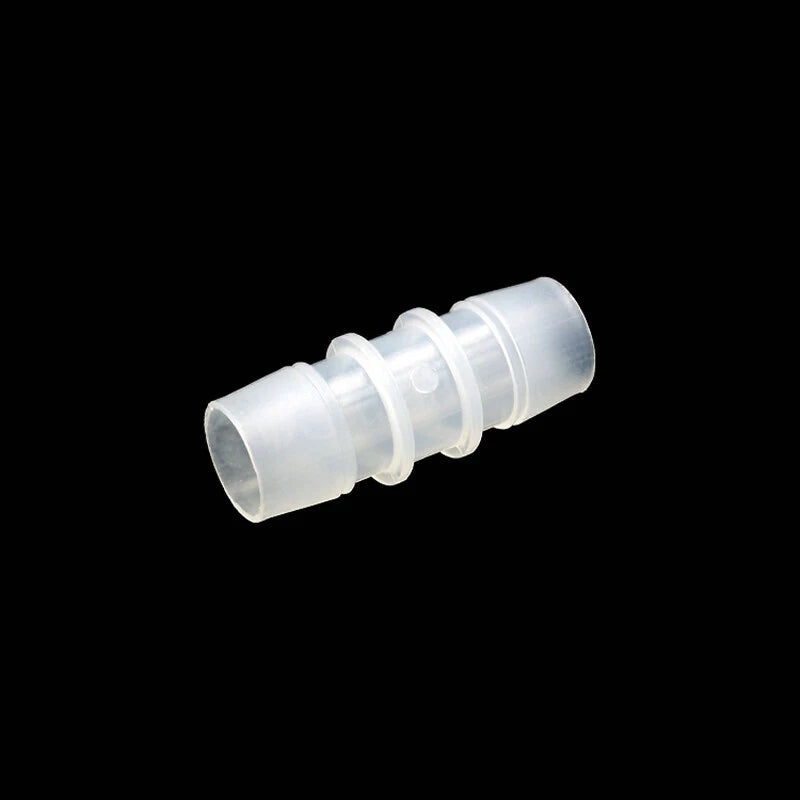 Food Grade Joiner Tubing Plastic Barbed Connector Pipe Hose Fittings Air Water