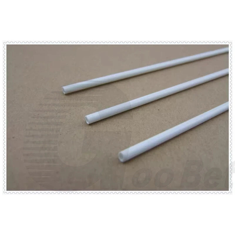 ABS Plastic Round Tube 250mm — Hollow Pipe for Model Making & DIY Craft (2mm–8mm OD)