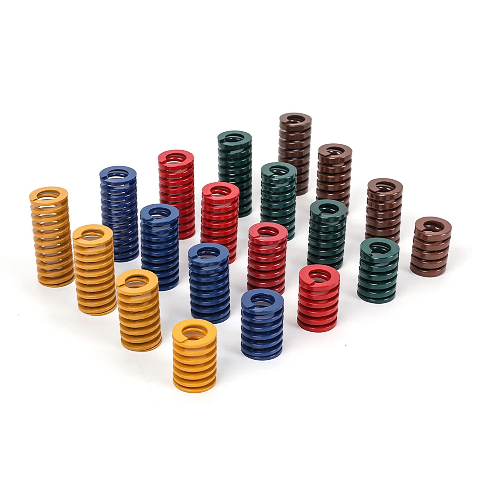 Compression Die Mould Spring O.D 12/14/16mm,Light/Medium/Heavy Duty Load Springs
