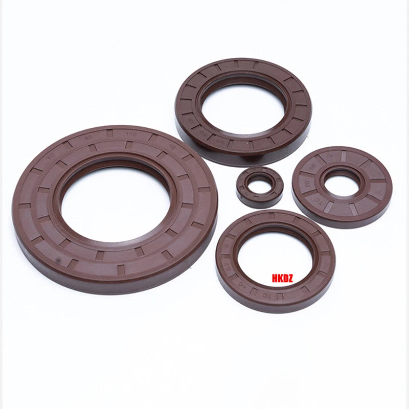 FKM TC Oil Seals Metric Size — Fluorine Rubber Rotary Shaft Seal, ID 80–190mm