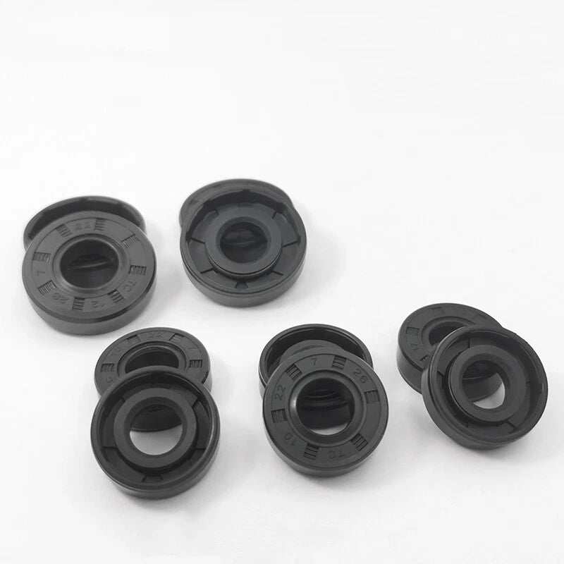 TC Oil Seal Ring NBR Rubber Double Lip Rotary Shaft Seal — ID 38–170mm