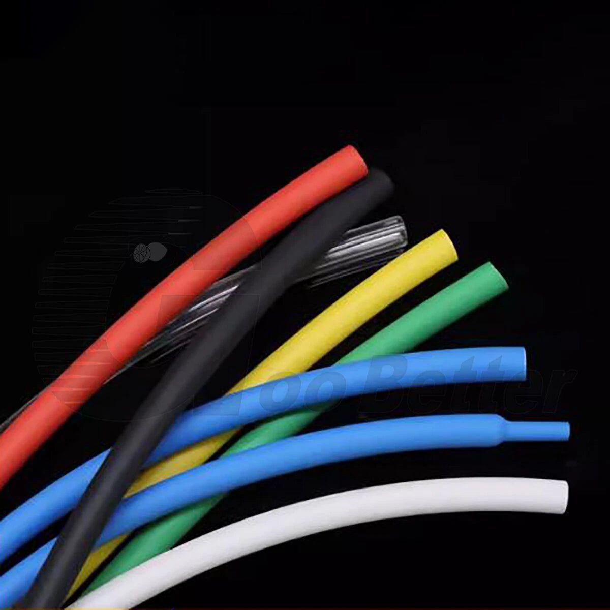Heat Shrink Tubing 2:1 Ratio — Electrical Wire Sleeving, Φ0.6mm to Φ100mm, 7 Colors