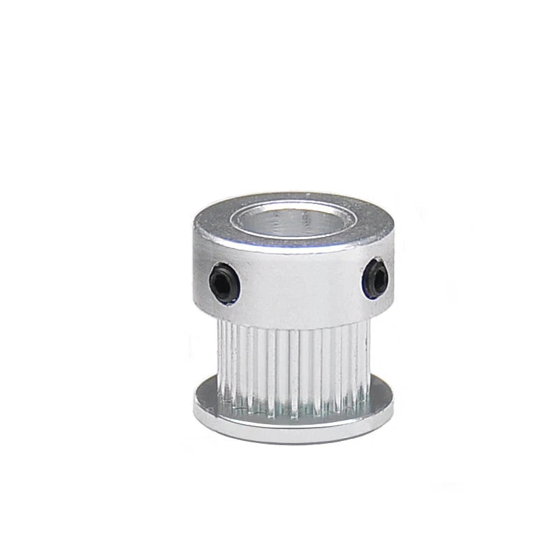 2GT Drive Pulley With Step 16 Tooth - 100 Tooth Bore 4mm - 25mm for 6mm Belt