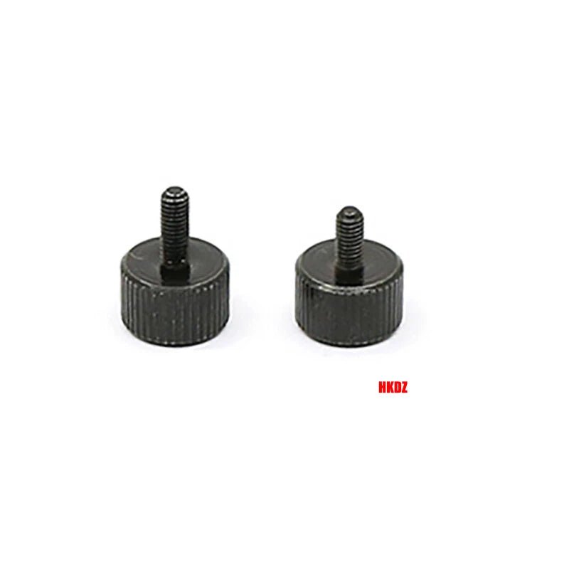 M3 Knurled Thumb Screws – Flat Head Carbon Steel Hand Grip Bolts 6/8/10/12mm - HomeDIYer