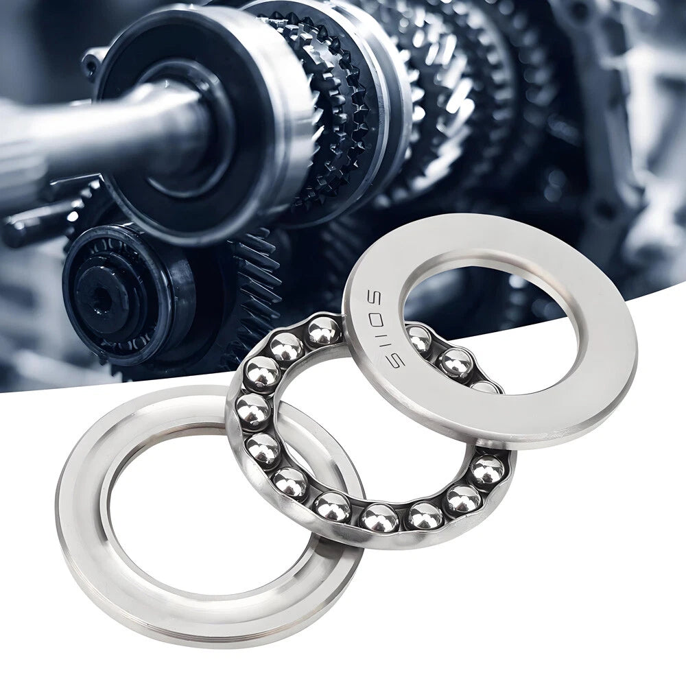 51100 - 51107 Thrust Ball Bearings Plane Axial Ball Bearing Bore 10mm to 35mm