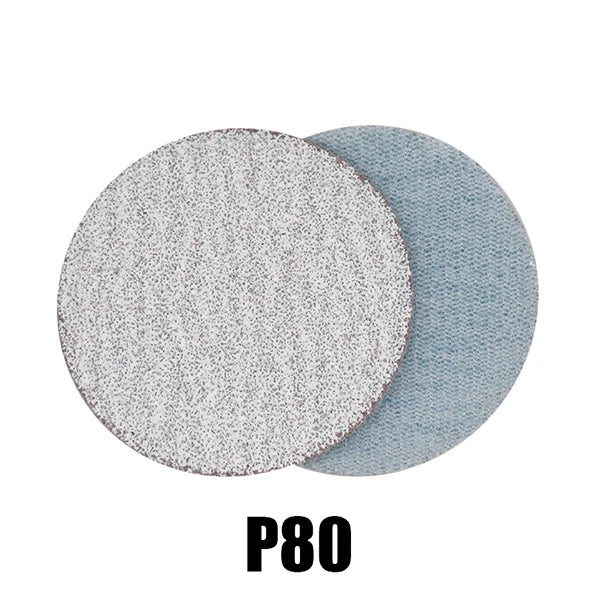 Dry Grinding 25/50/70mm Abrasive Paper Flocking Sandpaper Pad Sanding Disc