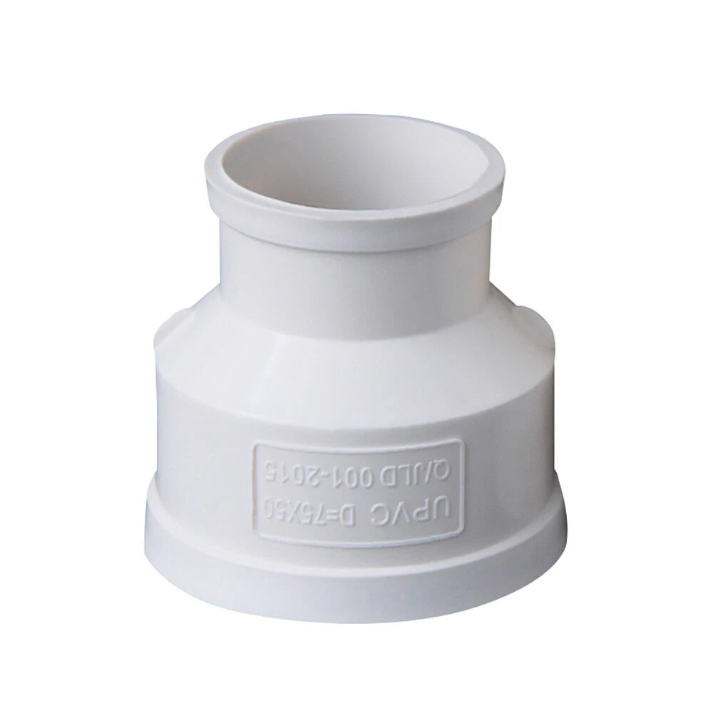 PVC Reducer Fittings Water Pipe Fittings 75 x 50mm~315 x 200mm Adapter Connector