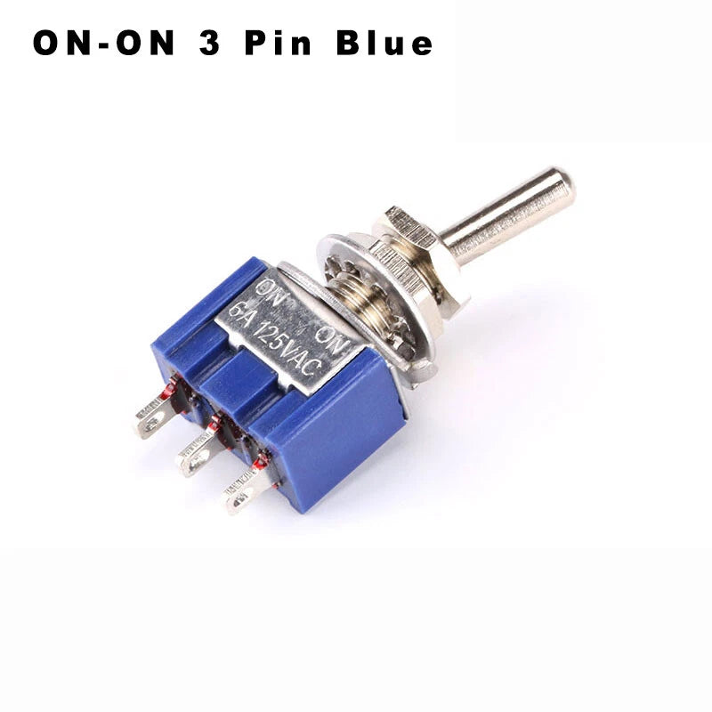 Mini Toggle Switch ON-ON ON-OFF-ON 3 6 9 12 Pin – Dashboard & Model Railway