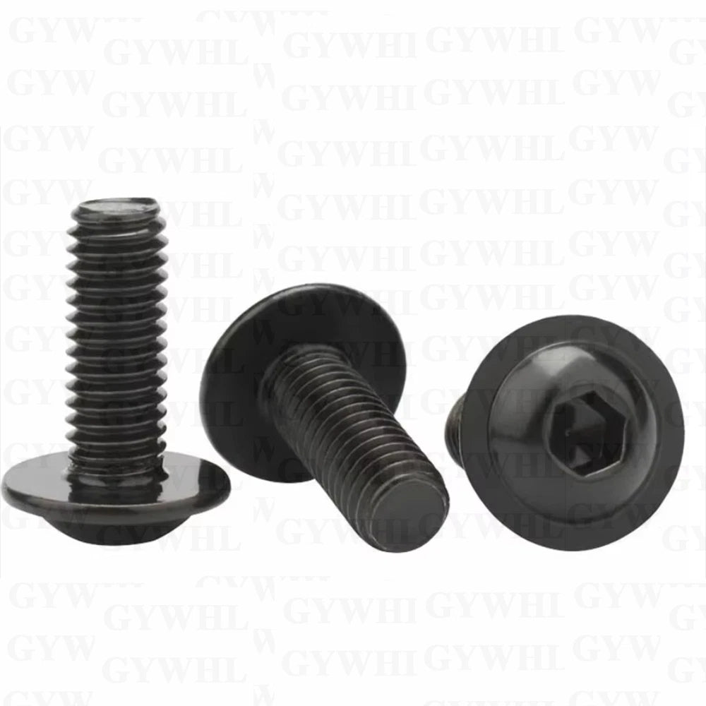 Flanged Button Head Socket Cap Screws 304 Stainless M2 - M10 Fully Threaded - HomeDIYer